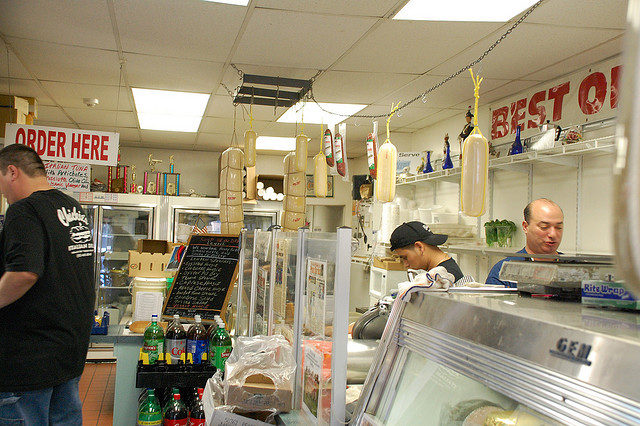 Photo of Chickie's Italian Deli by Benjamin Haas on flickr.com, via a Creative Commons Attribution-Non-Commercial-Share Alike License.
