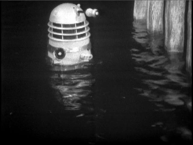 Who knew Daleks could swim?