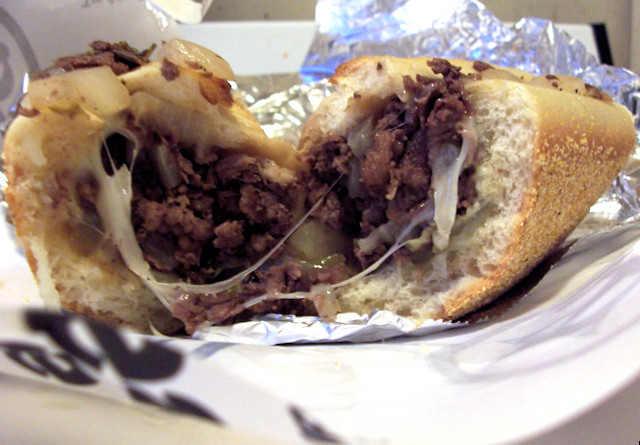 Ribeye wit' Provolone Cheesesteak from Taylor Charles Steak and Ice
