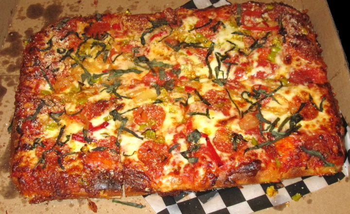 Grandmother style pizza from Pizza Parts and Service