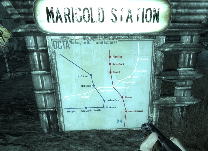 Fallout 3 Subway Map