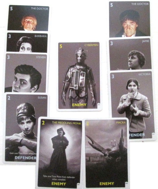 Doctor Who Card Game Classic Doctors Edition