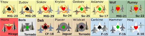 Playtest Art for Red Storm via GMT Games