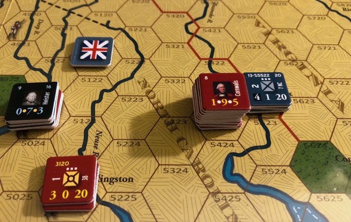 End of Empire, Turn 13, Cornwallis at Halifax, NC End of Empire, Turn 13, Cornwallis at Halifax, NC