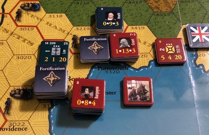 End of Empire, Turn 14, The Battle of Portsmouth