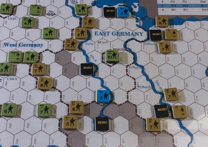 Revolt in the East, Turn 3, East Germany in Revolt