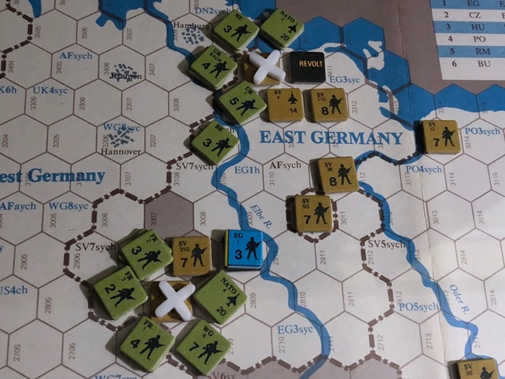 Revolt in the East, Turn 4, Initial NATO assaults