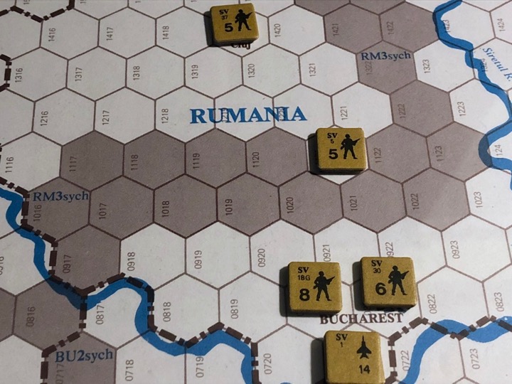 Revolt in the East, Turn 6, Romania occupied