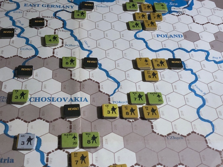 Revolt in the East, Turn 11, NATO forces rush towards Poland