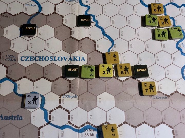 Revolt in the East, Turn 9, Soviet Counterattack in Czechoslovakia