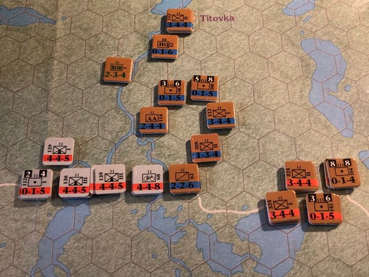 Murmansk 1941, Turn 11, 14th Rifle and 52nd Rifle Prepare Defenses