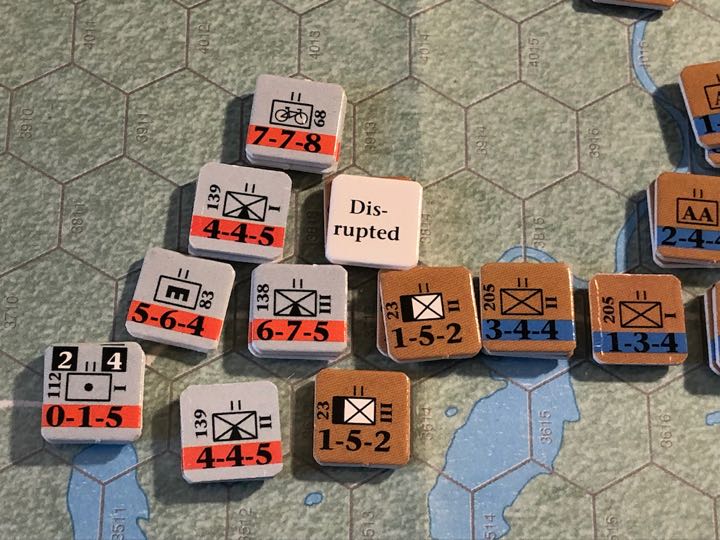 Murmansk 1941, Turn 5, 3rd Mountain spreads out near the Titovka