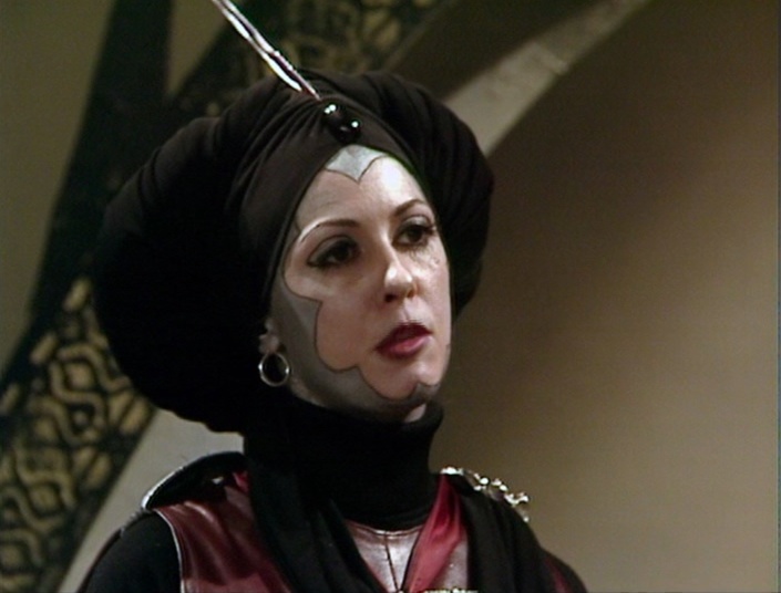 Myra Frances as Lady Adrasta