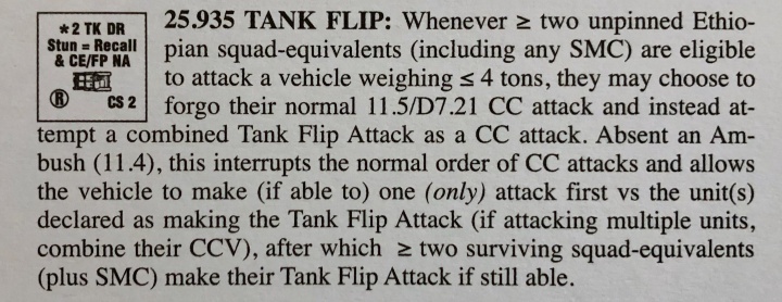 Rulebook detail from Hollow Legions Second Edition (MMP)