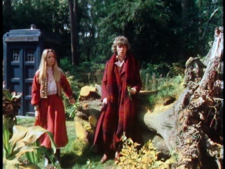 The Fourth Doctor and Romana on Alzarius